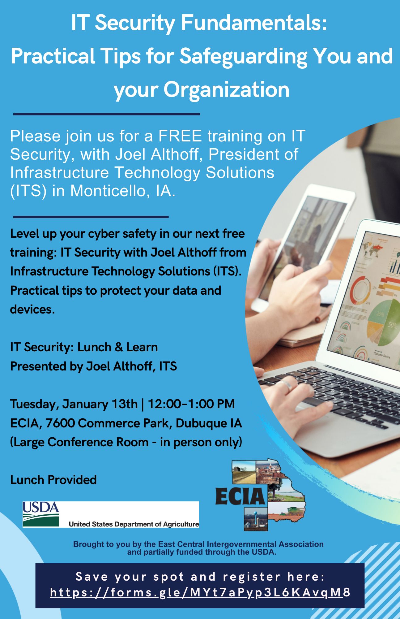 IT Security Fundamentals  Practical Tips for Safeguarding Your Organization Flyer - Copy